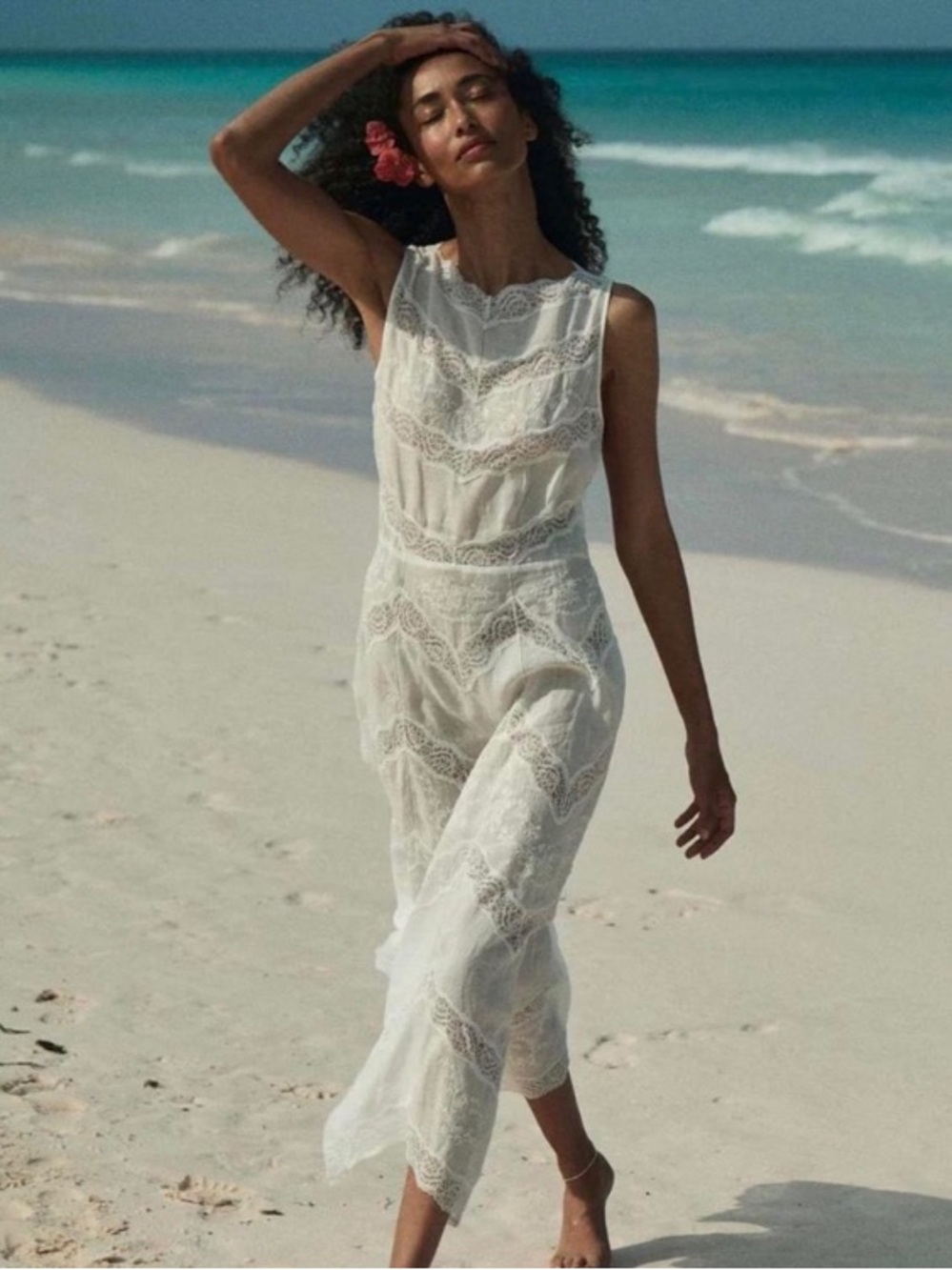 Doen Evanora Dress in Salt